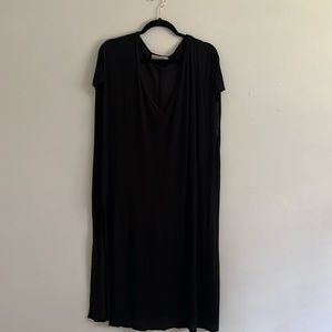 Project Social T long tunic muscle tee size S. Black.